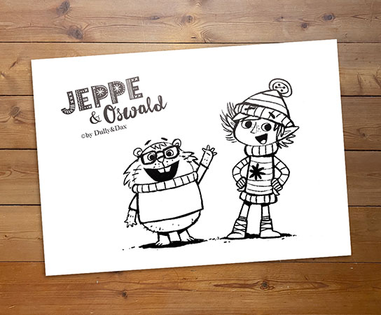 Freebie 08 Ausmalbild