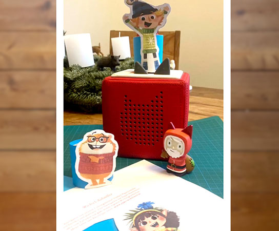 Freebie 11 Papp-Aufsteller