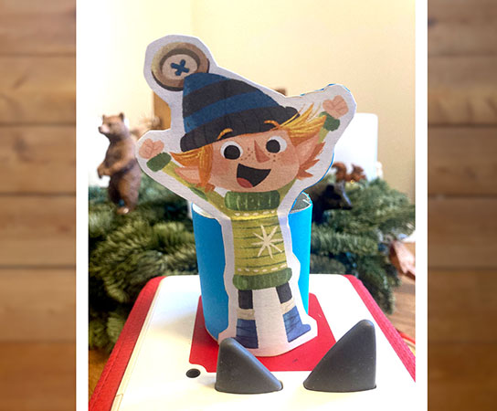 Freebie 11 Papp-Aufsteller